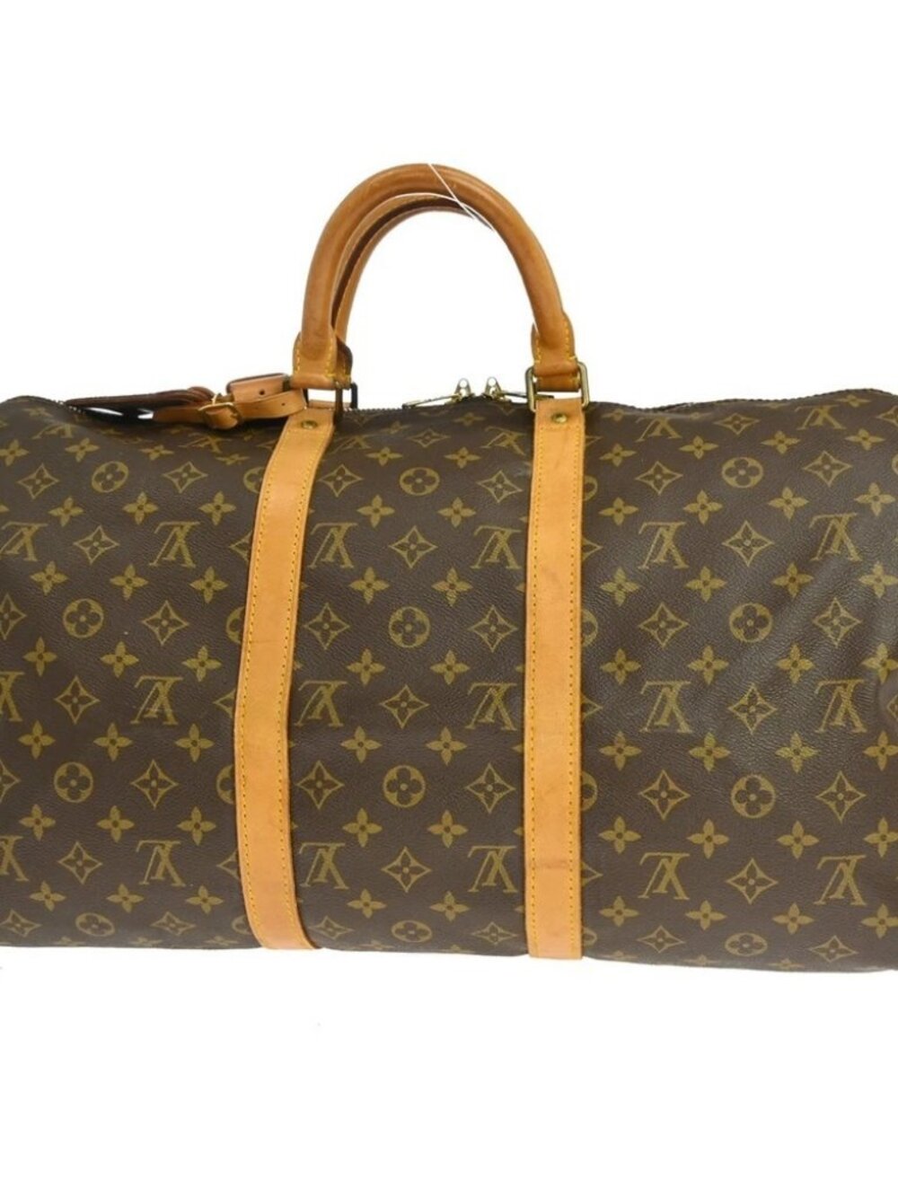 Louis Vuitton Monogram Keepall 50 Duffle Handbag